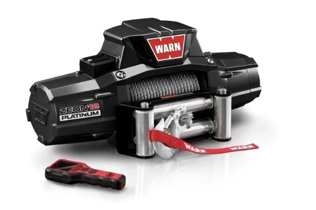 Warn 92820 ZEON 12 Platinum 12V Electric Winch – 12,000 lb Capacity