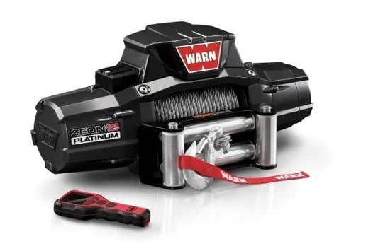 Warn 92820 ZEON 12 Platinum 12V Electric Winch – 12,000 lb Capacity