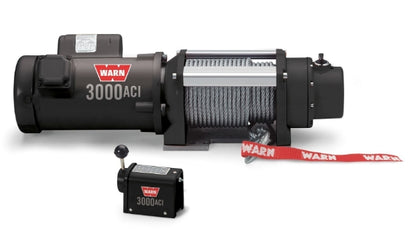 Warn 93000 3000 ACI Electric Winch – 3,000 lb AC Powered Winch