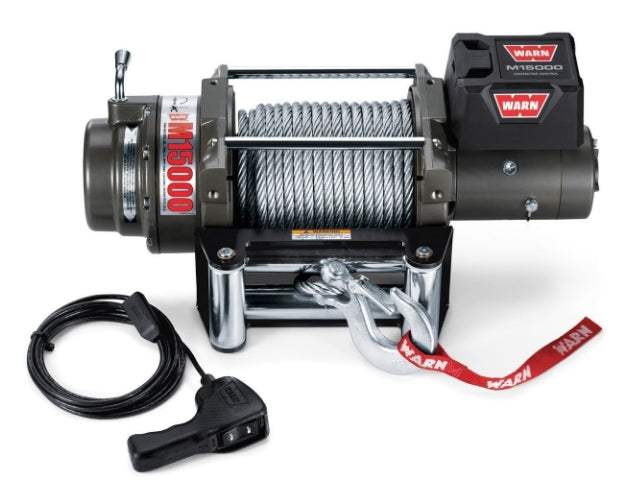 WARN M15 Heavyweight Winch 15,000 lb Steel Rope – 47801