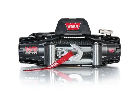 WARN VR EVO 10 Winch 10,000 lb Steel Rope Roller Fairlead – 103252