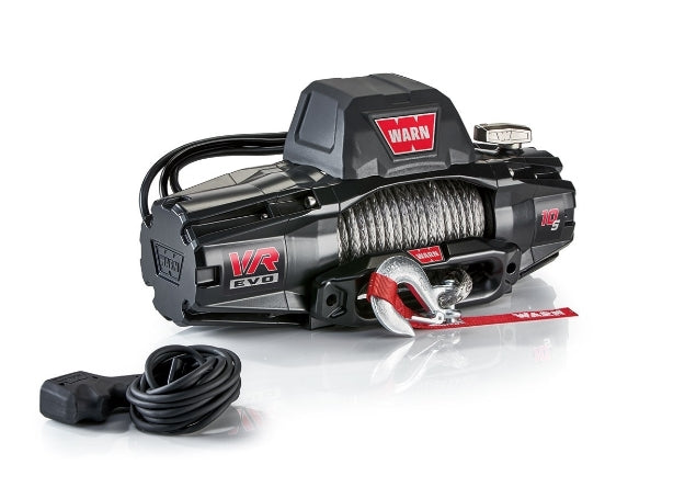 WARN VR EVO 10-S Winch 10,000 lb Synthetic Rope – 103253
