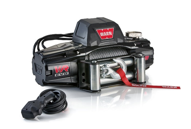 WARN VR EVO 8 Winch 8,000 lb Steel Rope Roller Fairlead – 103250