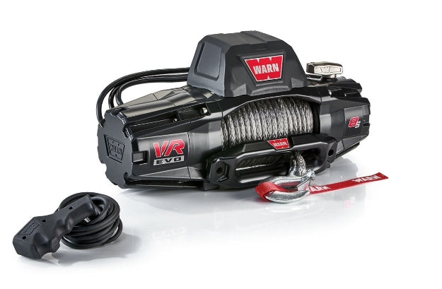 WARN VR EVO 8-S Winch 8,000 lb Synthetic Rope – 103251
