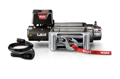 WARN XD9 Winch 9,000 lb Steel Rope Roller Fairlead – 28500