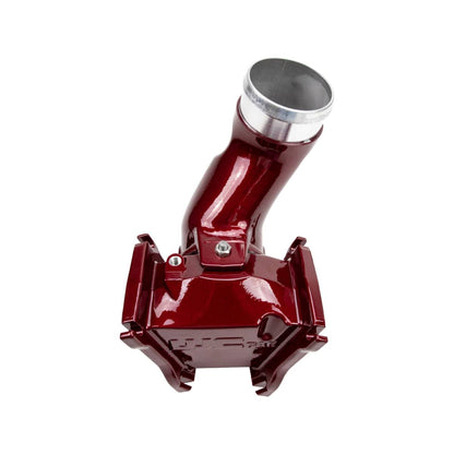 Wehrli WCF100163-CRO 3 inch Y-bridge kit chevy orange LBZ Duramax high flow intake