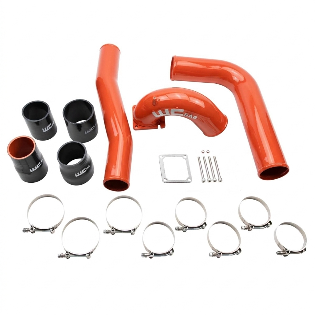Wehrli WCF100329-CRO 5.9 Cummins stage 1 intake bundle orange intercooler pipes