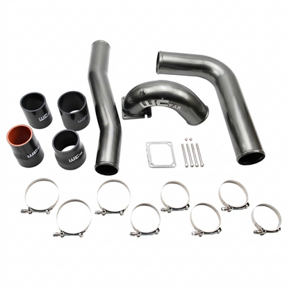 Wehrli WCF100329-GRY  5.9 Cummins stage 1 intake bundle grey intercooler pipes