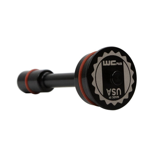 Wehrli WCF100469 billet transmission cooler thermostat bypass plug GM L5P Duramax