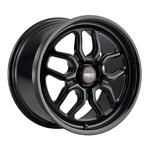 Weld Racing 17x10 Laguna Drag 5x115 ET00 BS5.5 Gloss BLK MIL DIA 78.1