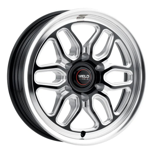 Weld Racing 17x7 Laguna Bead Lock 6x139.7 ET00 BS4.00 Gloss BLK MIL DIA 106.1