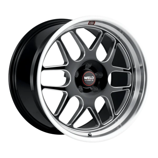Weld Solana 20x9.5 / 5x120.65 BP / ET0 / 78.1mm Bore - Gloss Black MIL DIA Wheel