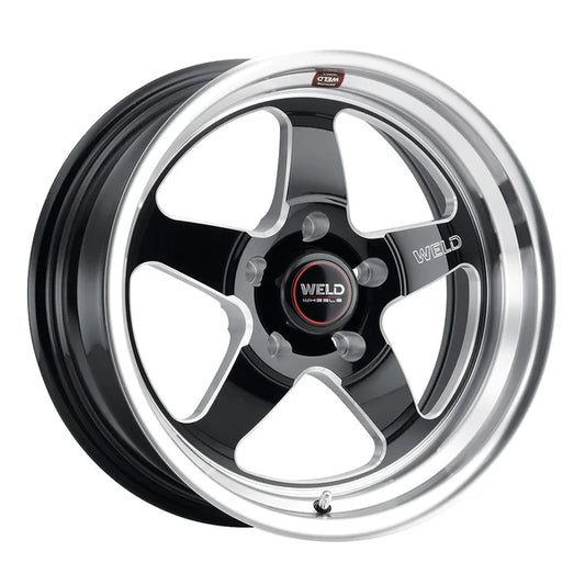 Weld S10480062P30 S104 18x10 Ventura 5x120.65 ET30 BS6.7 Gloss BLK MIL DIA 70.3