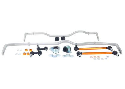 Whiteline BWK019 front and rear sway bar kit for Audi RS3 S3 A3 Quattro and VW Golf R MQB AWD