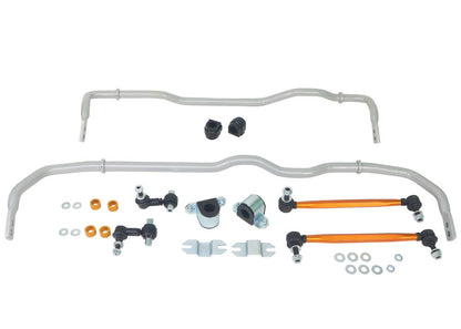 Whiteline BWK019 front and rear sway bar kit for Audi RS3 S3 A3 Quattro and VW Golf R MQB AWD