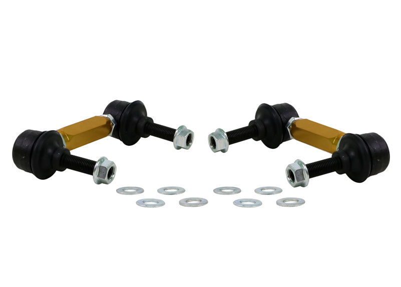 Whiteline KLC141 adjustable rear sway bar endlinks for Audi Chevy Infiniti Lexus Mazda Nissan Toyota and Volkswagen