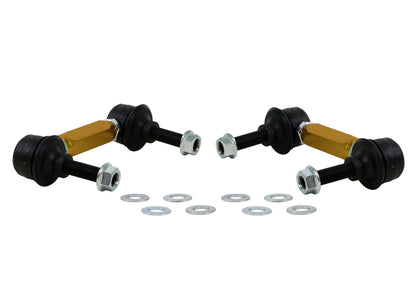 Whiteline KLC141 adjustable rear sway bar endlinks for Audi Chevy Infiniti Lexus Mazda Nissan Toyota and Volkswagen