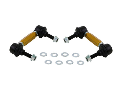 Whiteline KLC141 adjustable rear sway bar endlinks for Audi Chevy Infiniti Lexus Mazda Nissan Toyota and Volkswagen