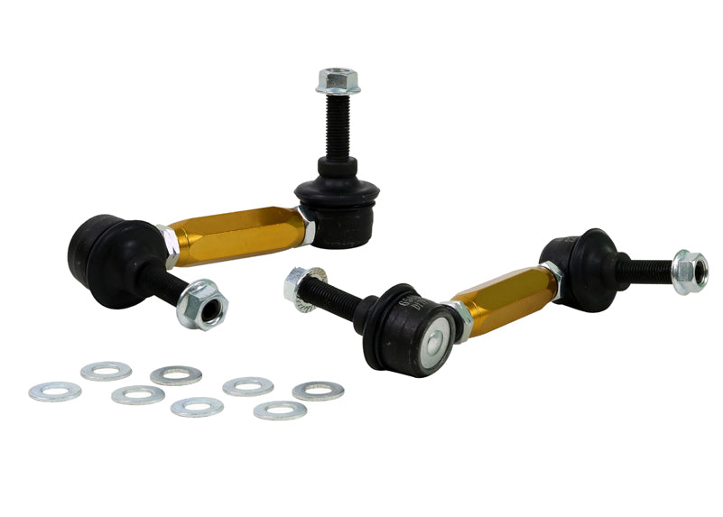 Whiteline KLC141 adjustable rear sway bar endlinks for Audi Chevy Infiniti Lexus Mazda Nissan Toyota and Volkswagen