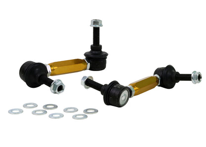 Whiteline KLC141 adjustable rear sway bar endlinks for Audi Chevy Infiniti Lexus Mazda Nissan Toyota and Volkswagen