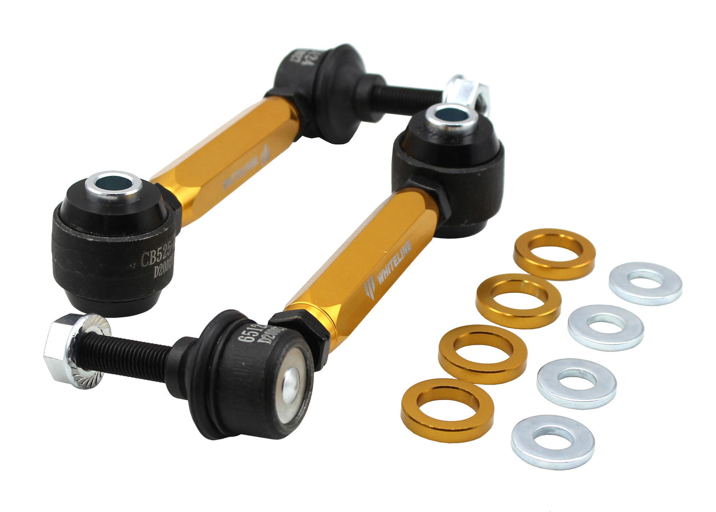 Whiteline KLC233 adjustable rear sway bar end link kit for BMW 2 Series M2 M3 and M4