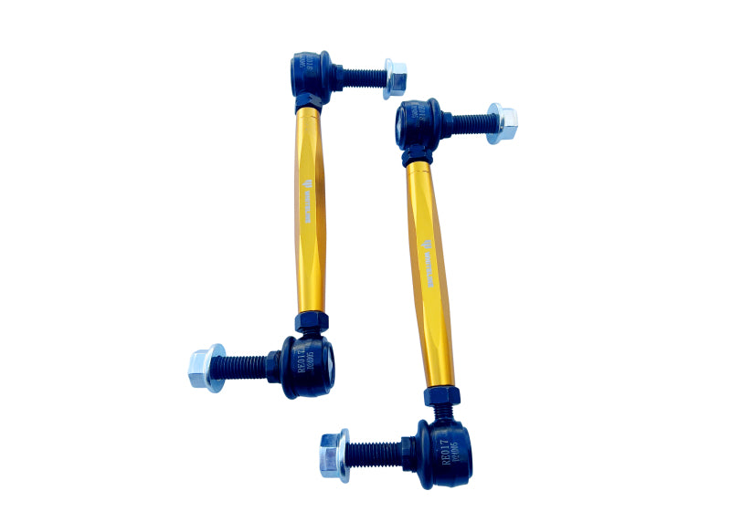 Whiteline KLC244 adjustable front sway bar link kit for Chrysler 300C Dodge Charger and Challenger