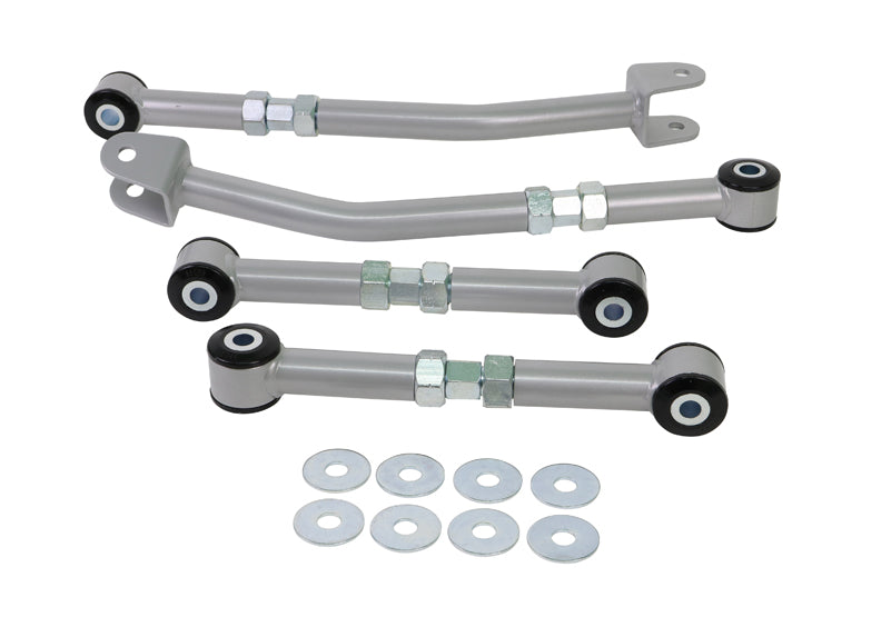 Whiteline KTA124 adjustable rear control arms for 2000-2009 Subaru Legacy and Outback