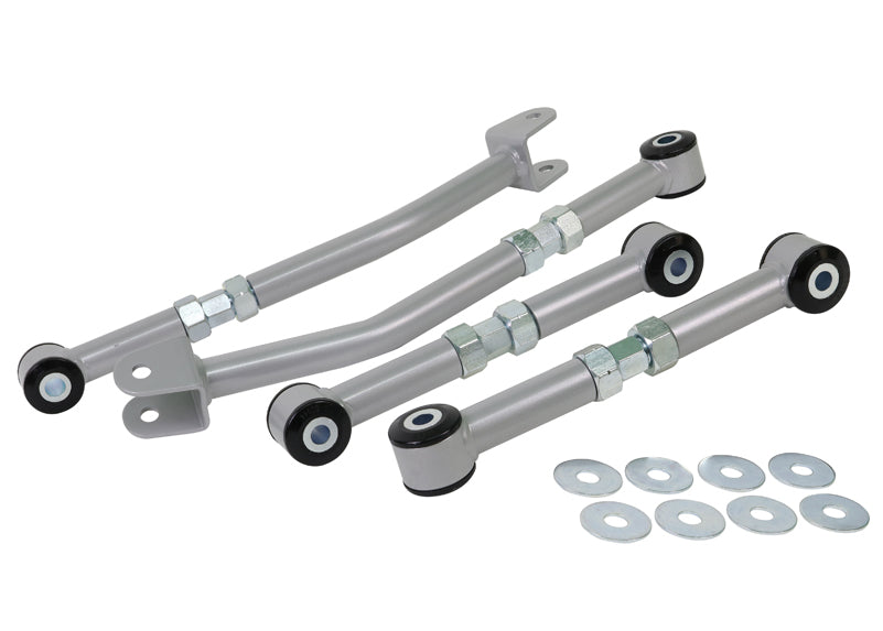 Whiteline KTA124 adjustable rear control arms for 2000-2009 Subaru Legacy and Outback