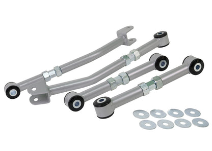 Whiteline KTA124 adjustable rear control arms for 2000-2009 Subaru Legacy and Outback