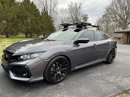 Whiteline WSK-HON017 lowering springs for 2016-2026 Honda Civic 10th and 11th Gen installed