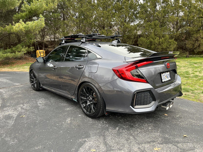 Whiteline WSK-HON017 lowering springs for 2016-2026 Honda Civic 10th and 11th Gen installed