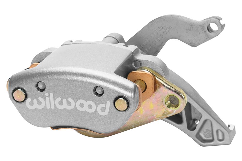 Wilwood Caliper-MC4 Mechanical-L/H - Silver No Logo 1.19in Piston .81in Disc Wilwood