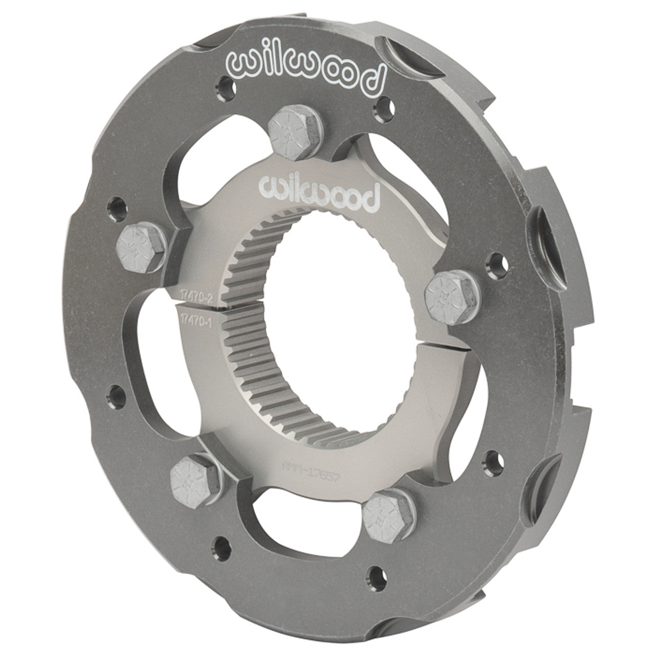 Wilwood Hub Kit Splined 46 Tooth Inboard Sprint Axle w/ 8x7.00 Floating Ring Rotor Adapter