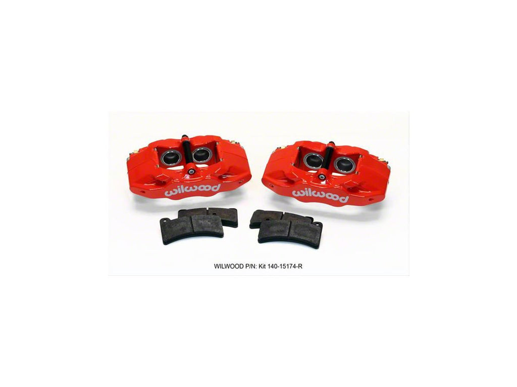 Wilwood 97-04 Chevrolet Corvette C5 DPC56 Rear Caliper Kit - Red Wilwood