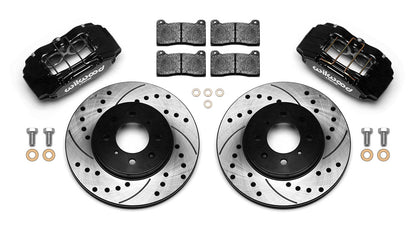 Wilwood DPHA front caliper and rotor brake kit for Honda Civic and Acura Integra 140-12996-D