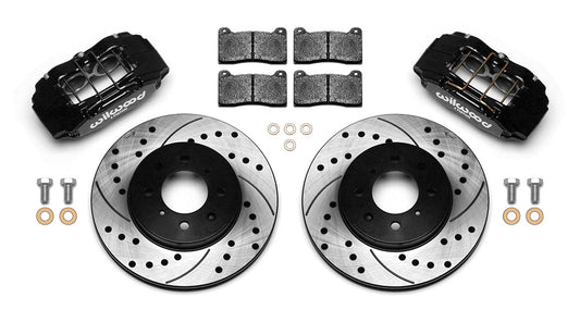 Wilwood DPHA front caliper and rotor brake kit for Honda Civic and Acura Integra 140-12996-D