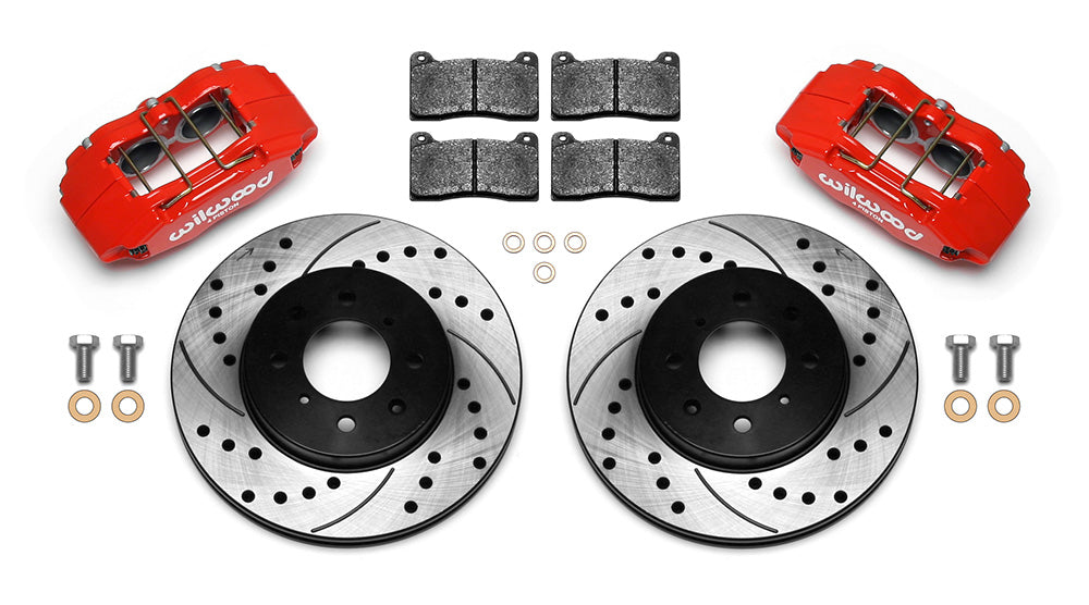 Wilwood DPHA front caliper and rotor brake kit for Honda Civic and Acura Integra 140-12996-DR