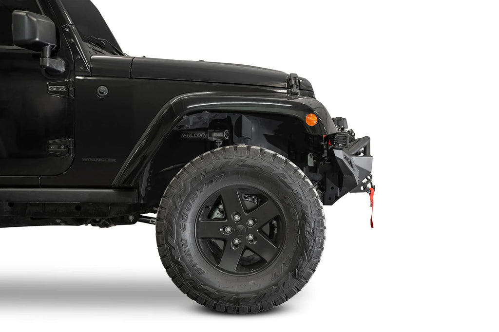 2007-2018 JEEP WRANGLER JK STEALTH FIGHTER FRONT BUMPER | HERITAGE F951232080103