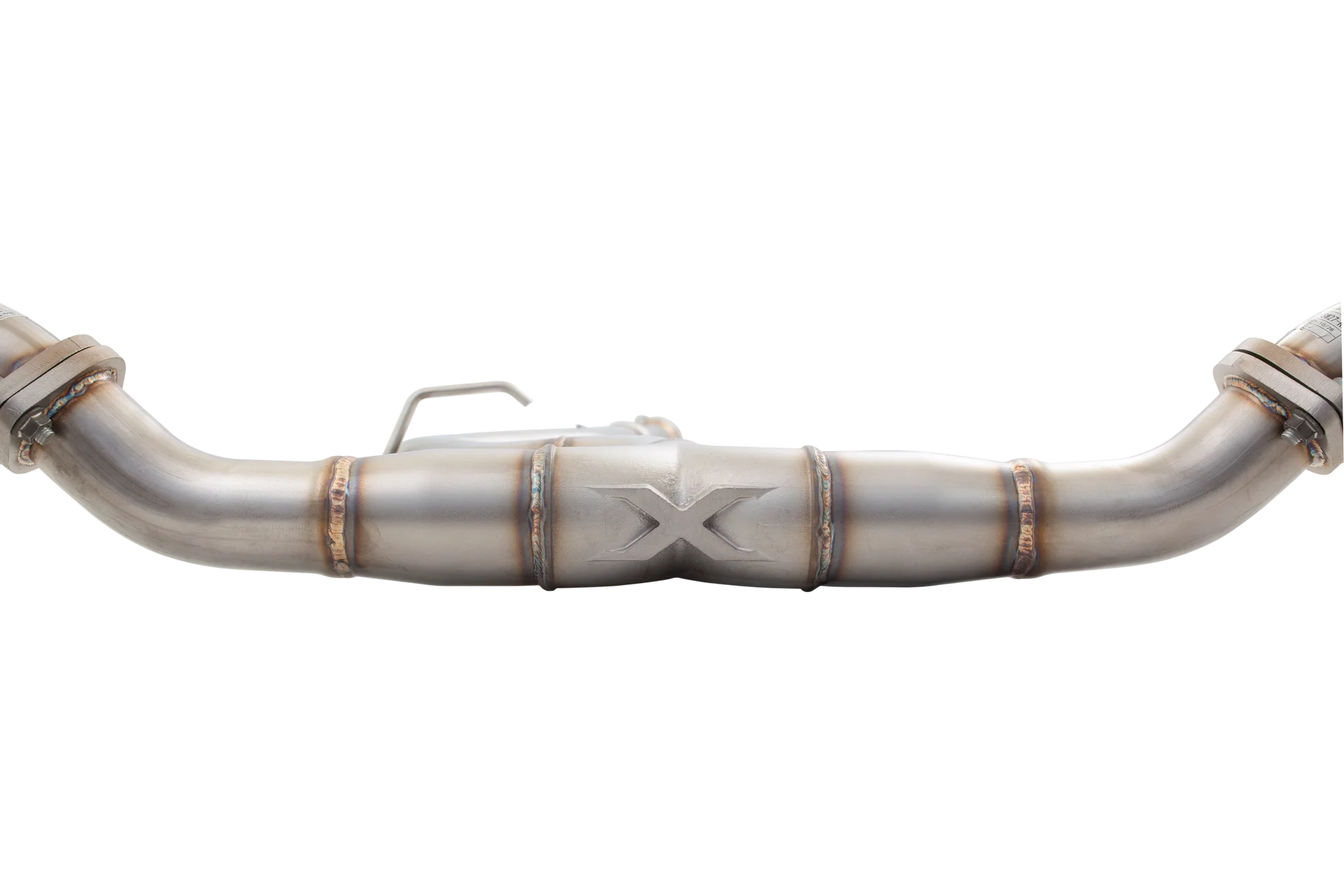 XForce ES-SW20-CBS 304 stainless steel cat-back exhaust for 2009-2011 Subaru WRX Sedan and 2009-2012 Forester XT with polished double-wall tips