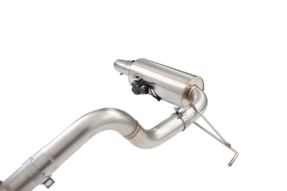 XForce ESFB21VKCS Varex 3-inch valved cat-back exhaust system for 2021-2026 Ford Bronco with polished tip and off-road exit