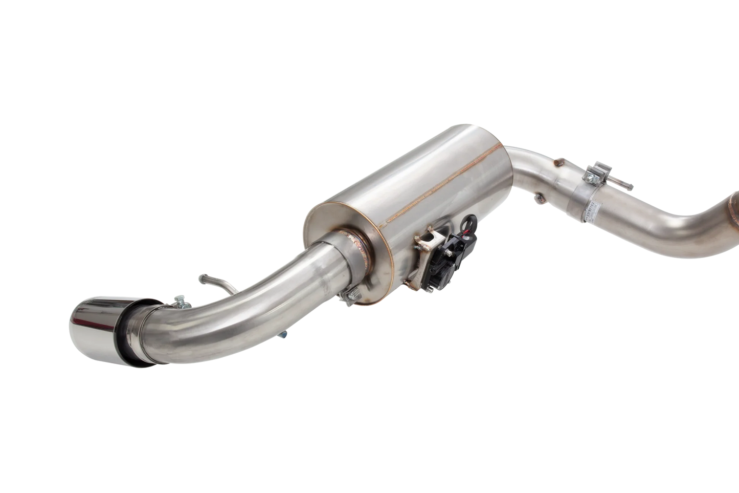XForce ESFB21VKCS Varex 3-inch valved cat-back exhaust system for 2021-2026 Ford Bronco with polished tip and off-road exit