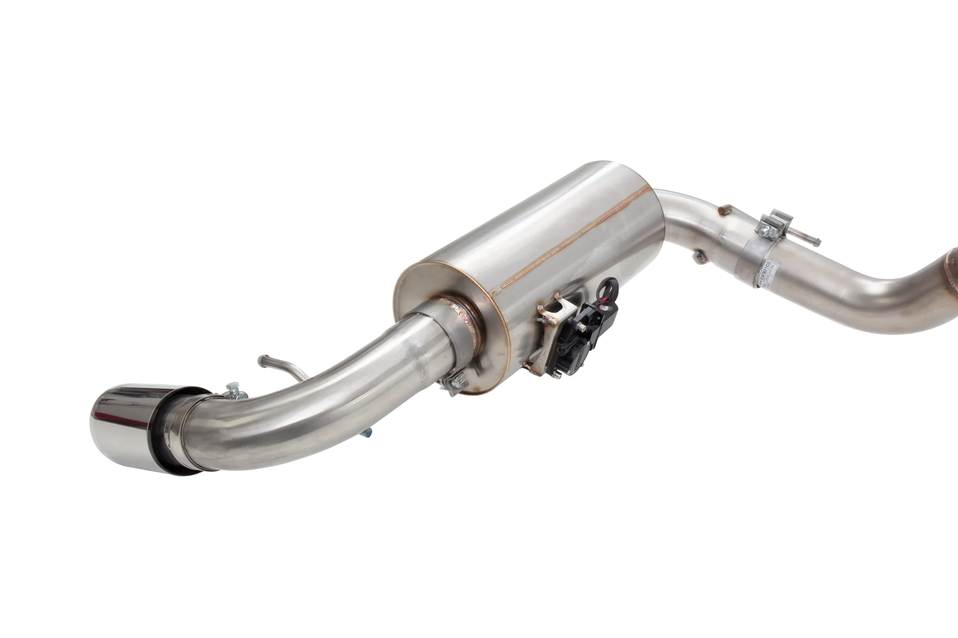 XForce ESFB21VKCS Varex 3-inch valved cat-back exhaust system for 2021-2026 Ford Bronco with polished tip and off-road exit