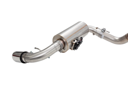 XForce ESFB21VKCS Varex 3-inch valved cat-back exhaust system for 2021-2026 Ford Bronco with polished tip and off-road exit