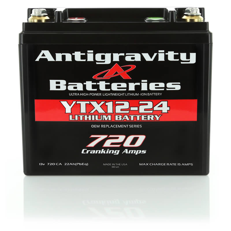 Antigravity XPS V-12 Lithium Battery - Right Side Negative Terminal Antigravity Batteries