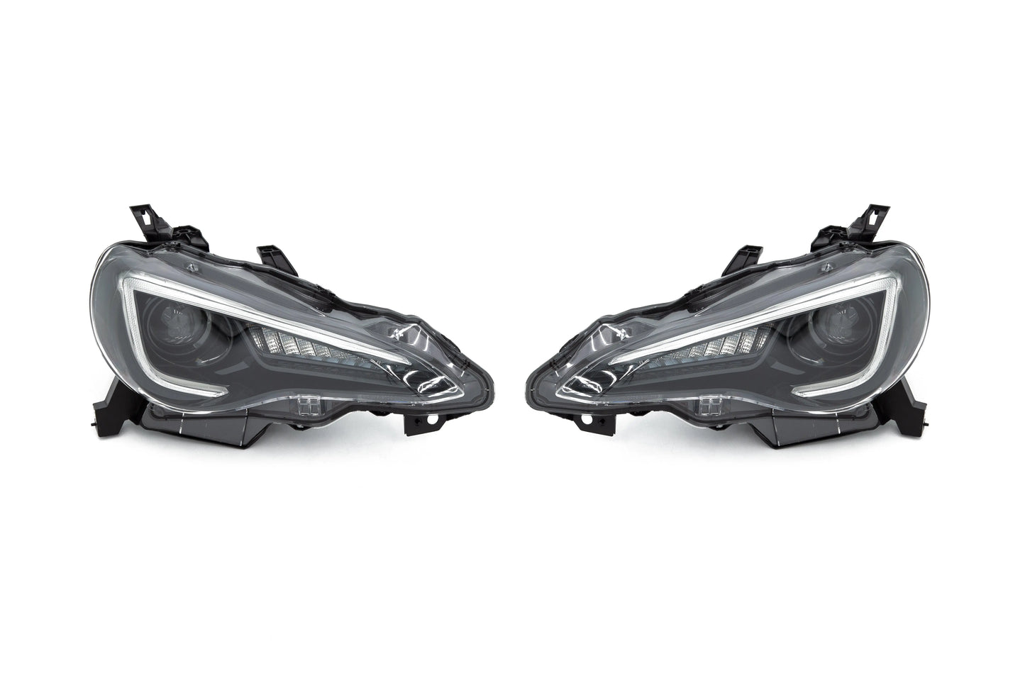 OLM Sequential Style Headlights w/ 6000k HID - 13+ FT86 / BRZ