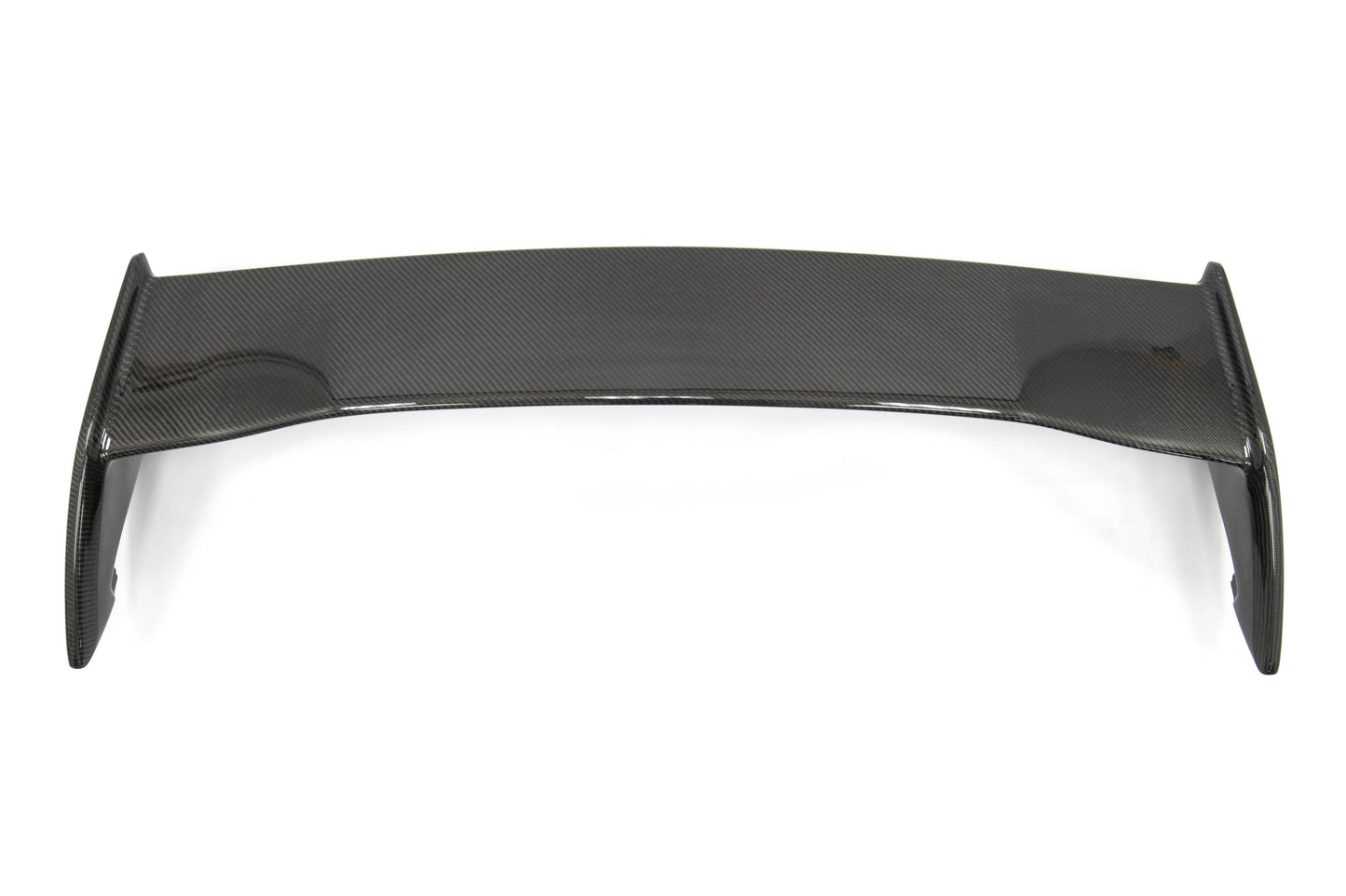 OLM Silverline Carbon Fiber OEM S Style Spoiler with Black Bases - 2015+ WRX / 2015+ STI