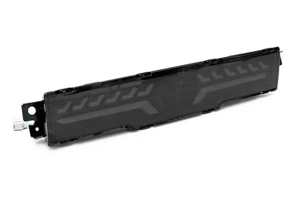 OLM V2 F1 Rear Fog Light (Smoke Lens, Black Base, White Bar) - 2022 BRZ / GR86