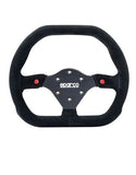 Sparco Strwhl 310X260 Suede Black