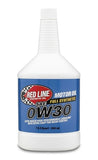 Red Line 0W30 Synthetic Motor Oil 1 Quart 11114