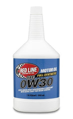 Red Line 0W30 Synthetic Motor Oil Quart 11114 - eliteracefab.com